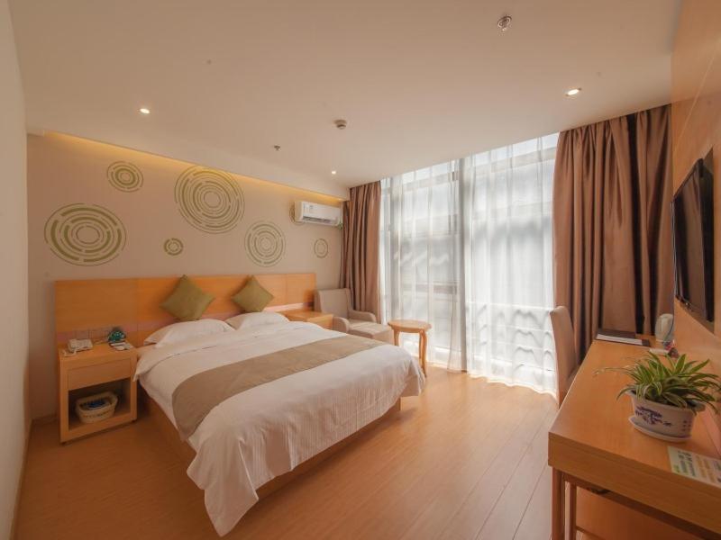 Greentree Inn Jiangsu Suzhou Gongyequan District Xinglong Street Express Hotel מראה חיצוני תמונה