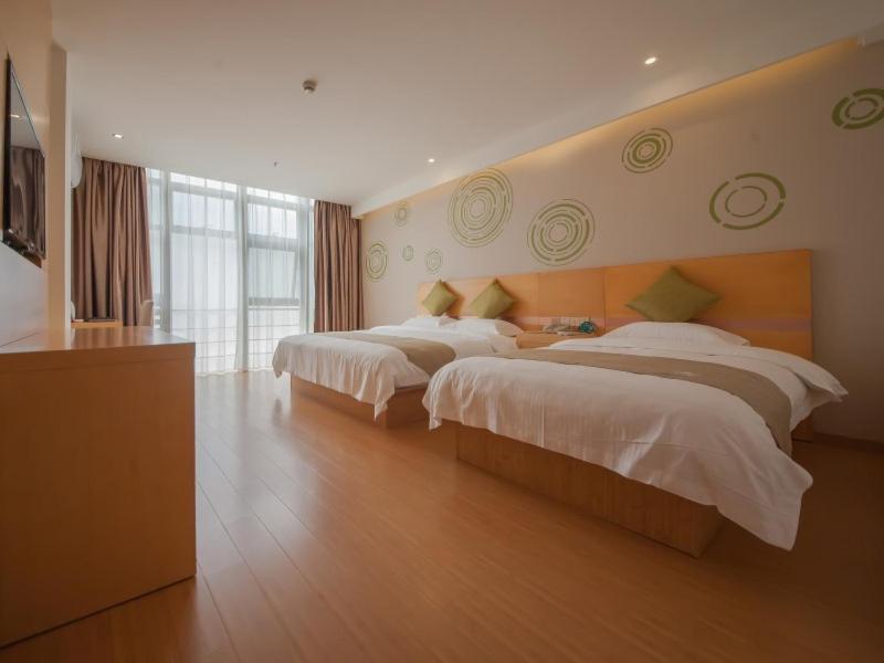 Greentree Inn Jiangsu Suzhou Gongyequan District Xinglong Street Express Hotel מראה חיצוני תמונה