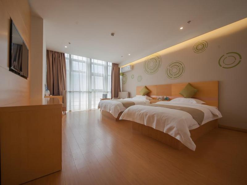 Greentree Inn Jiangsu Suzhou Gongyequan District Xinglong Street Express Hotel מראה חיצוני תמונה