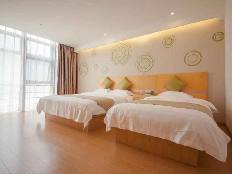 Greentree Inn Jiangsu Suzhou Gongyequan District Xinglong Street Express Hotel מראה חיצוני תמונה