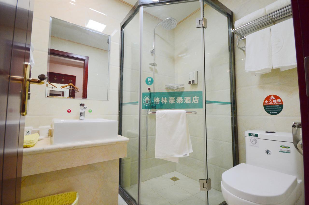 Greentree Inn Jiangsu Suzhou Gongyequan District Xinglong Street Express Hotel מראה חיצוני תמונה